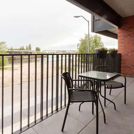 Apartment Apartly - Bulwar107 I Balcony & Riverside *